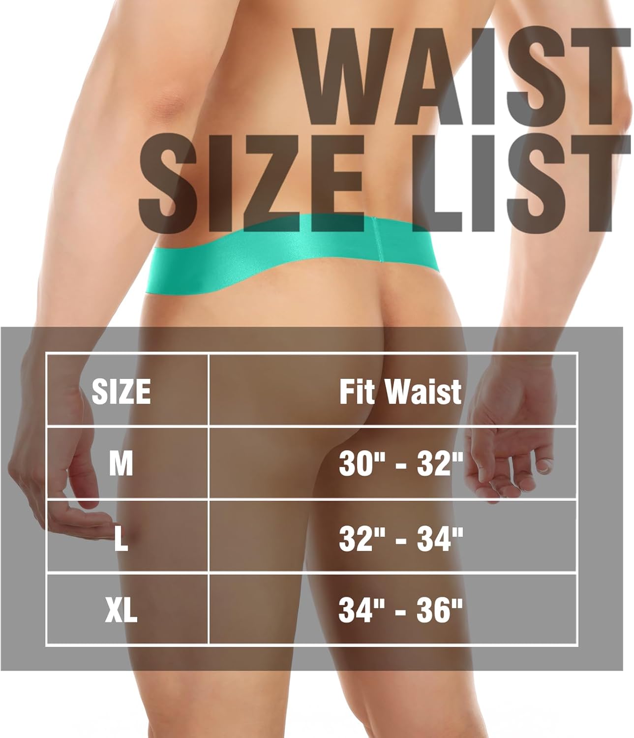 Mens Jockstrap, Sexy Jockstrap for Men Strapless Pouch Underwear, Breathable Vasectomy Support Underwear - Image 4