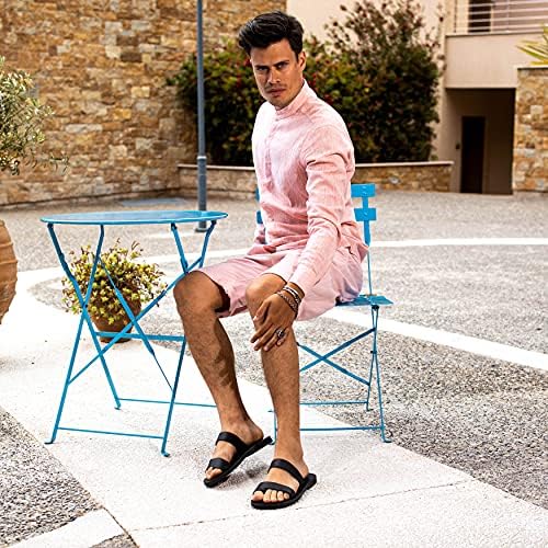 Size 7 Brown Emmanuela Greek Handmade Leather Sandals, Quality Slide on Sandals, Summer Shoes for Men, Ring Toe Sandals, Slider Sandals for men | Image 7