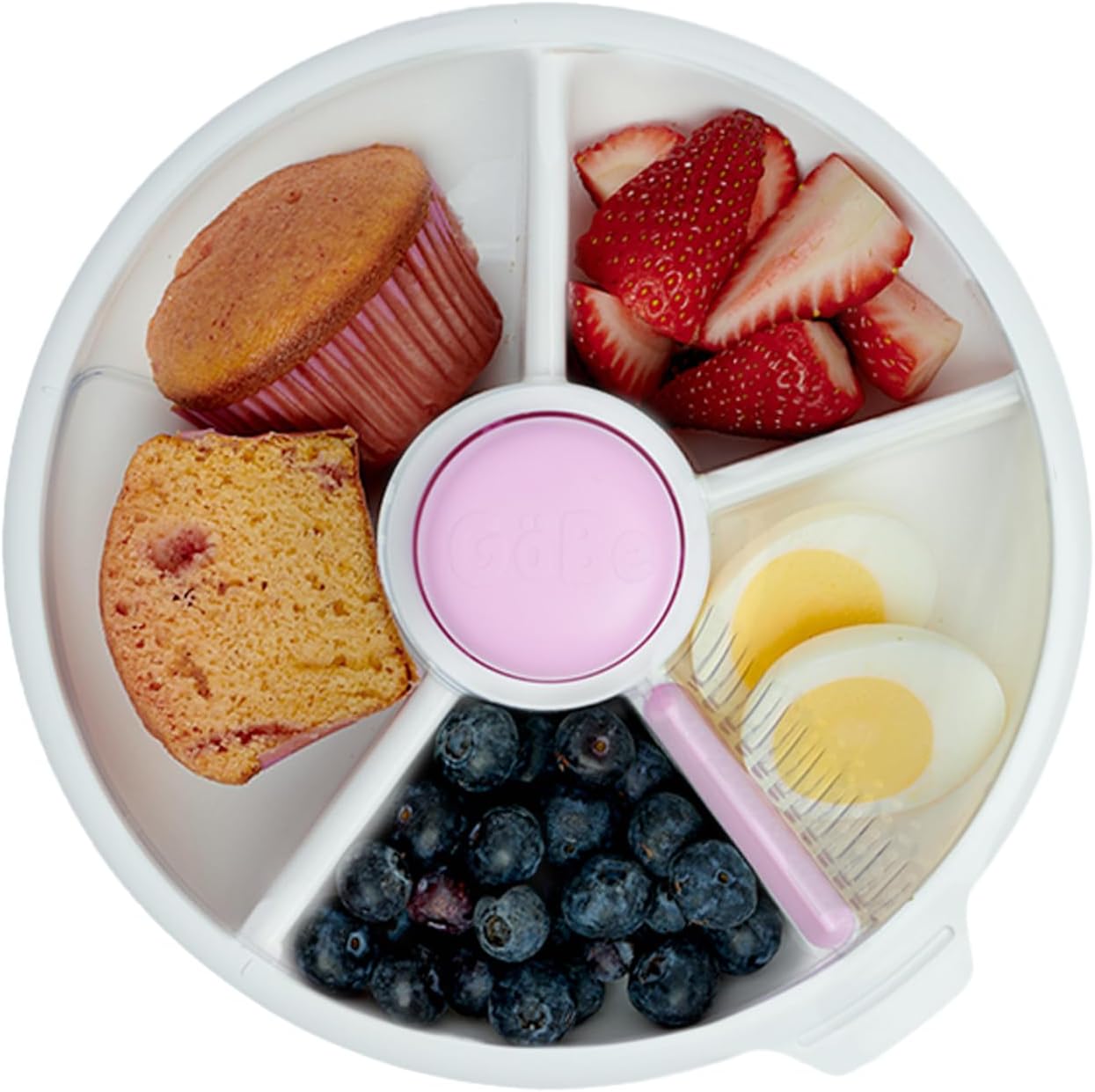 Snack box with compartments snack box for kids with 18 removable