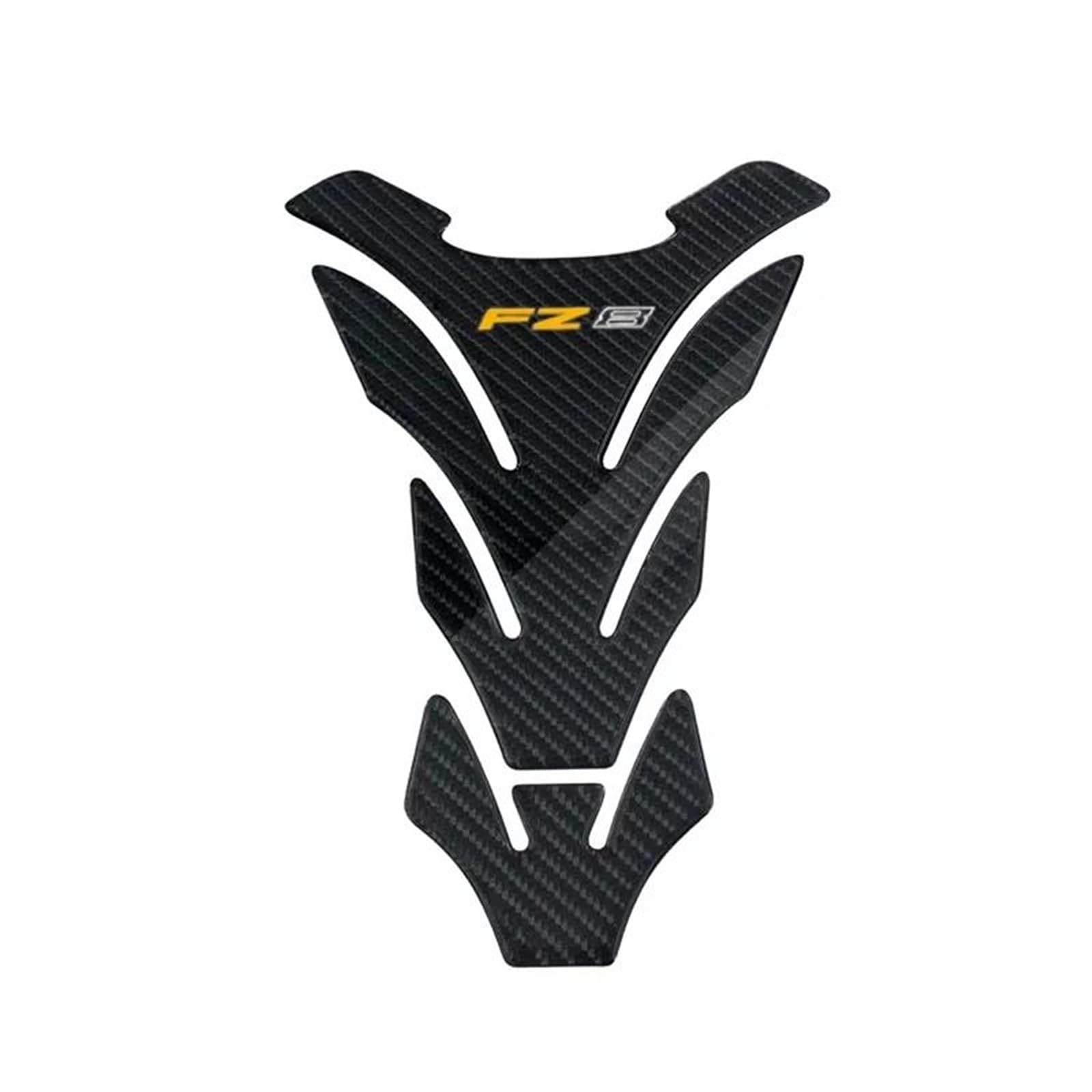 for Yamaha FZ8 FZ Carbon Fiber Tank Gas Cap Fuel Filler Pad Cover Sticker