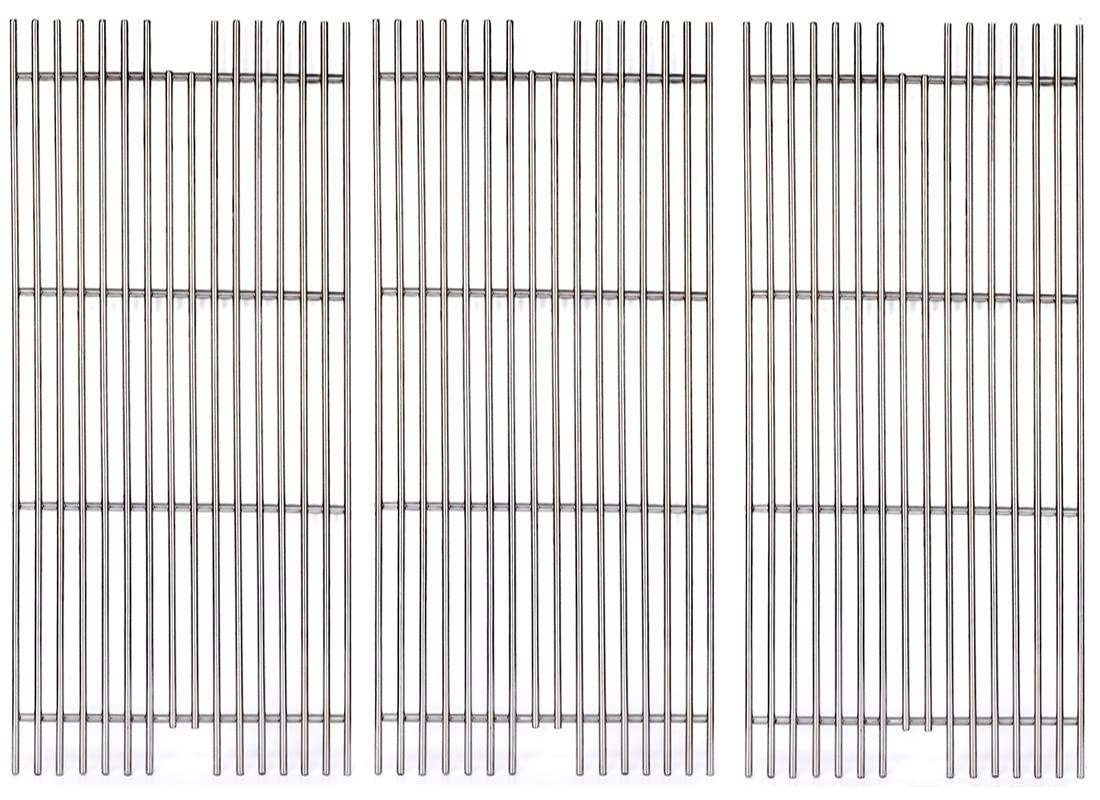 S5491A (3-Pack) 23 1/4" Stainless Steel Cooking Grid Grates for Viking VGBQ 30" T Series, Viking VGBQ 41" T Series, Viking VGBQ 53" T Series,VGBQ300T,VGBQ0302T, VGBQ3002RT, VGBQ4103RT