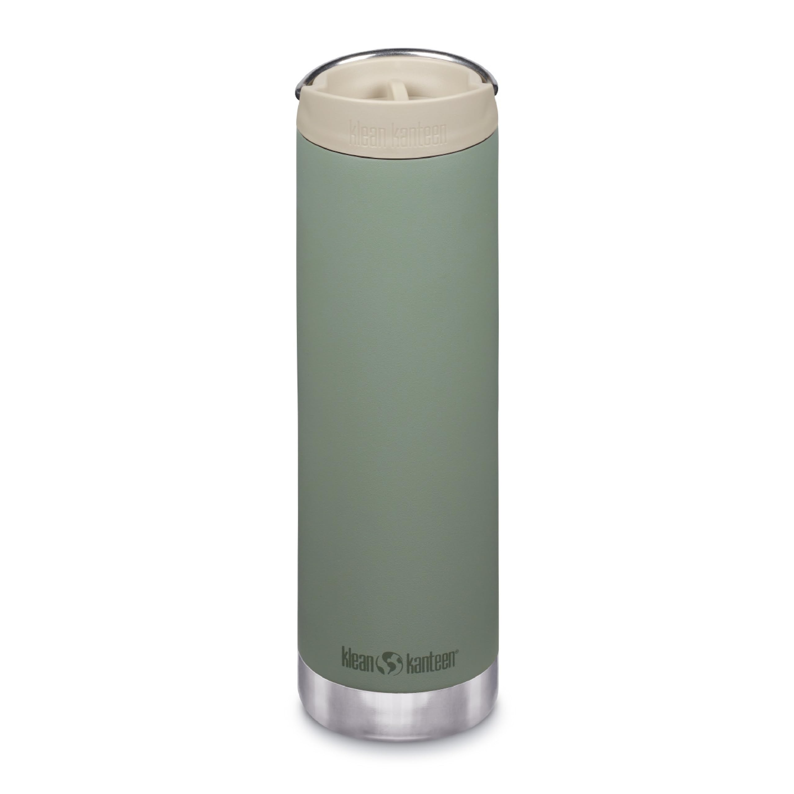 Klean Kanteen Unisex's TKWide 20 oz (with Coffee Lid) Green