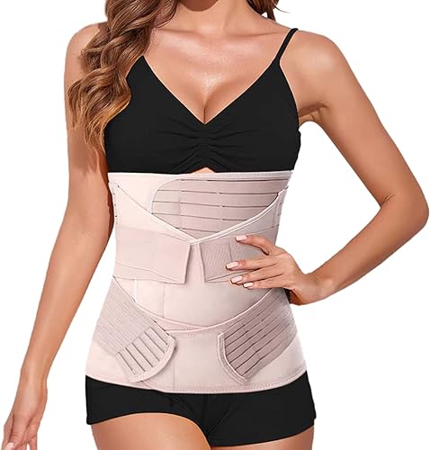 Miniatura 1 de Banda posparto para el vientre para después de la cesión y cinturón de apoyo natural para la recuperación del nacimiento, esencial después del