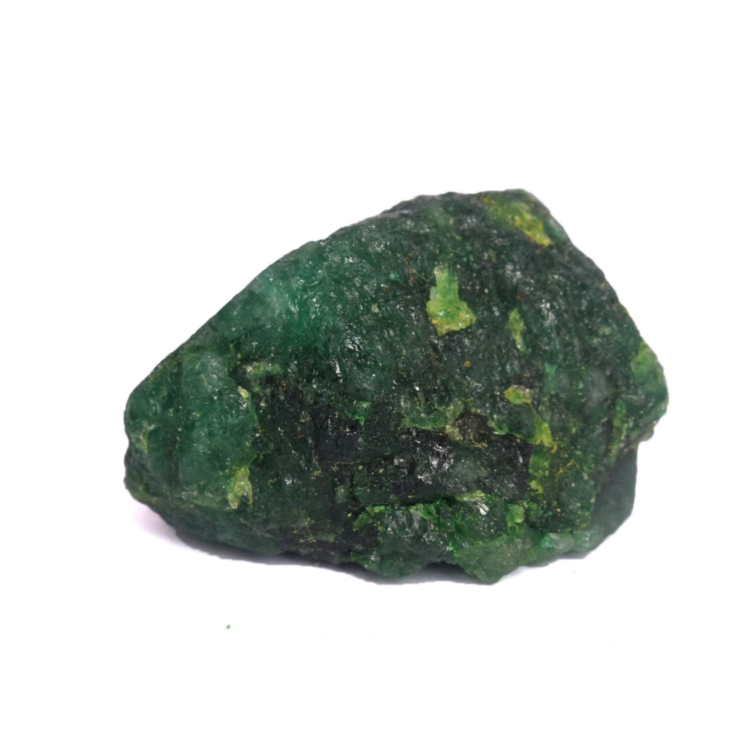 GEMHUB Natural Earth Mined Emerald 208.00 Ct Rare Raw Green Emerald, Top Grade Rough Green Emerald Gem