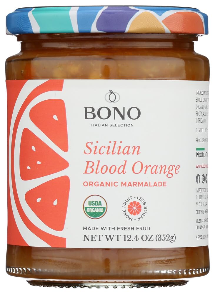 Bono Marmalade Blood Orange Org 12.4 OZ (Pack of 6)
