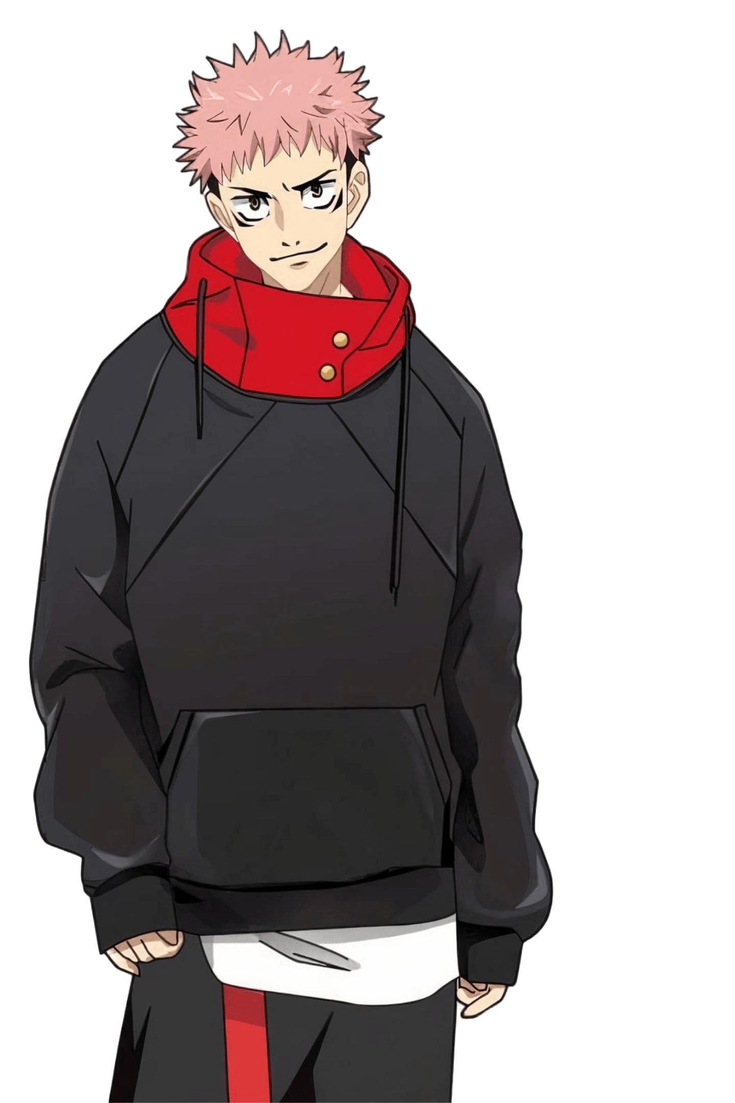Anime Cosplay Hoodie, Japanese Character Graphic Print, Pure Cotton, Long Sleeve, Unisex Adult, Casual Style-image-37