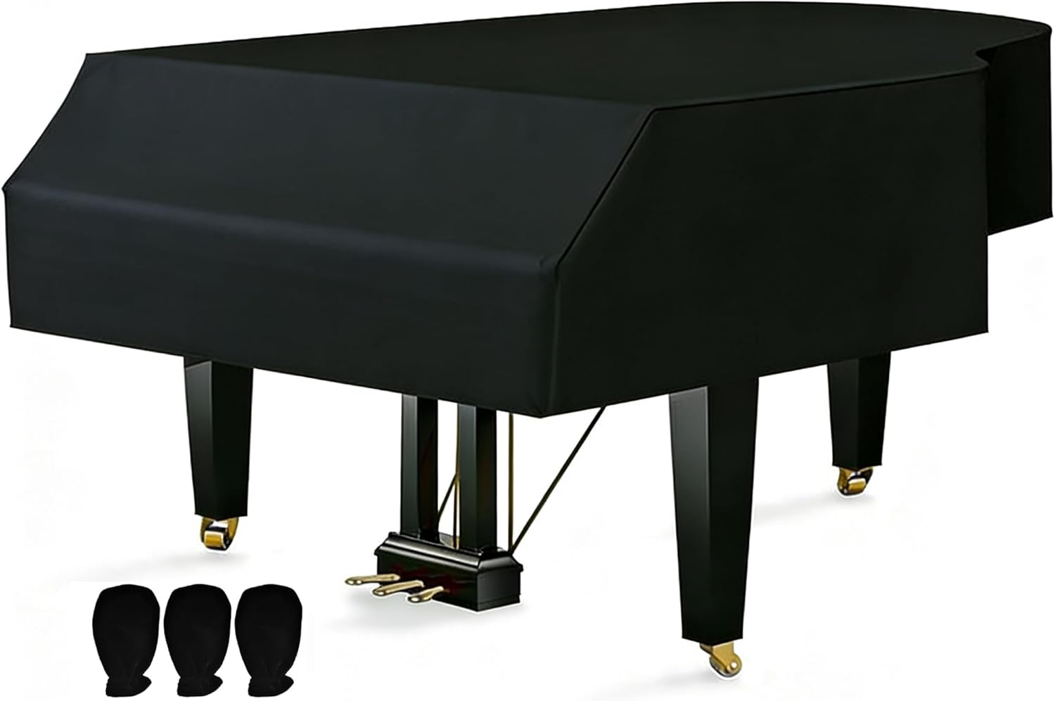 Grand Piano Cover - GLHDDL Professional Grade Waterproof, Dustproof, Scratch-resistant - Baby Grand Piano Cover(200cm/78.7in)