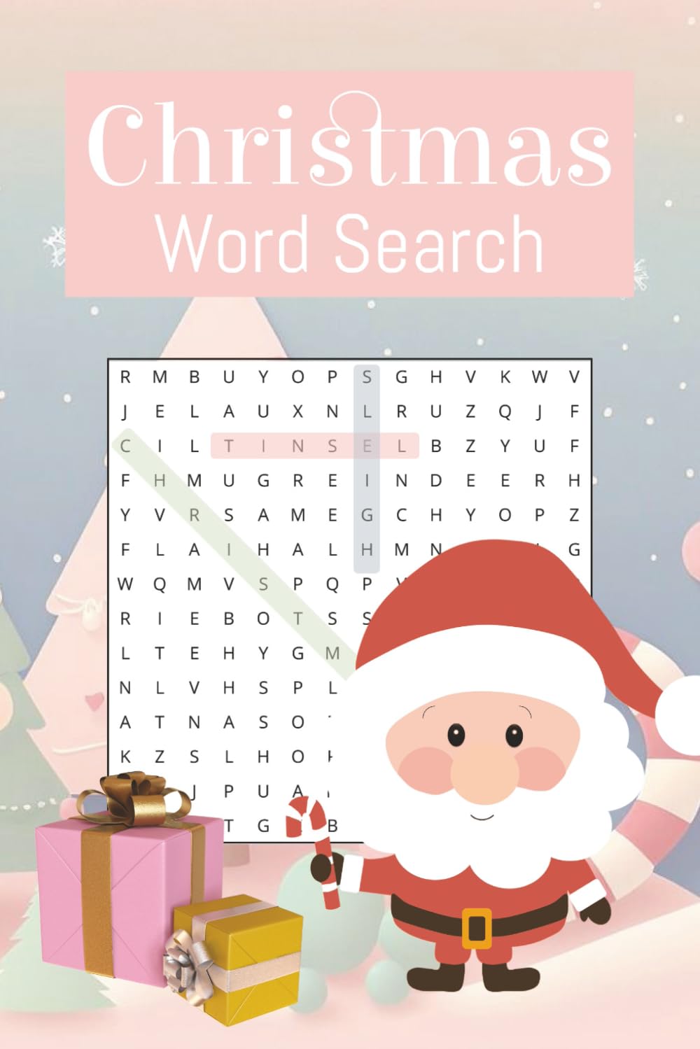 Christmas Word Search Book: A Christmas Themed Word Find Puzzle for Adults, Seniors, Teens and Older Kids.