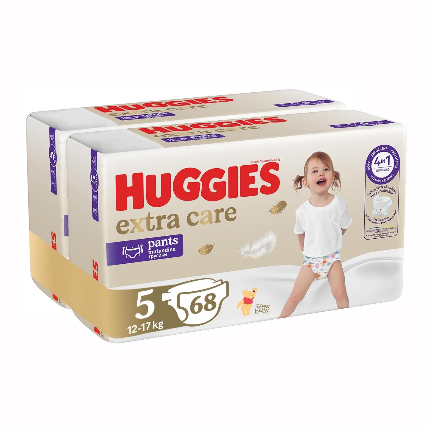 Huggies Elite Soft 5 (12-22 kg) 17 pcs