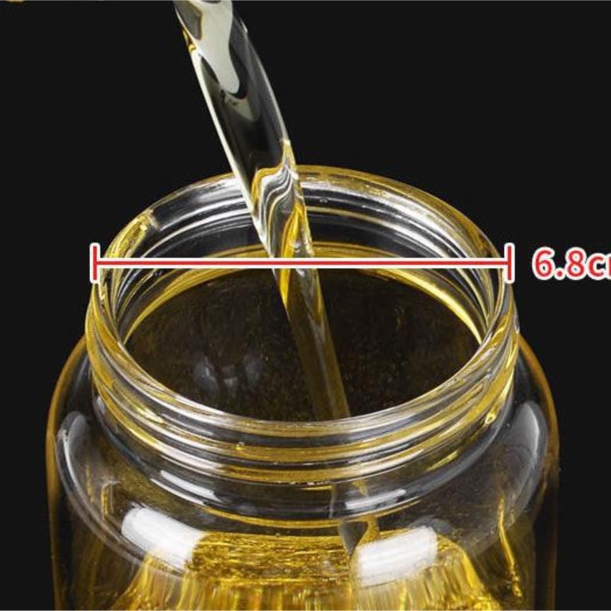 Dispenser per Salsa di Soia Bottiglia Di Salsa Di Soia A Prova Di Perdite For Uso Domestico, Set Da 2 Pezzi, Aceto, Condimento Contenitore Dell'olio(22cm)