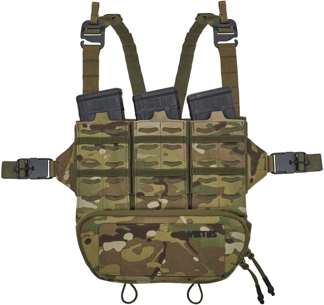 VIKTOS Taculus MX Tactical Versatile Durable Adjustable Waterproof Elastic Webbing EDC Vest Chest Rig with Belly Pouch