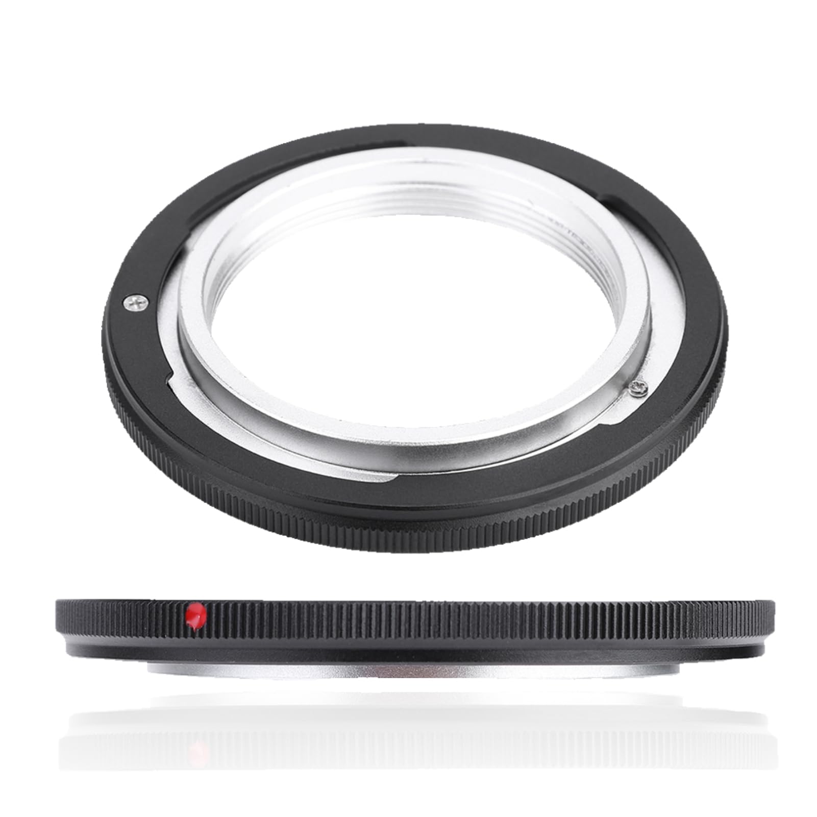 Lens Mount Adapter, M42-FD M42 Screw Lens Fotasy Lens Rear Caps Adapter Step-Up Lens Adapter Ring for FD F-1 A-1 T60 Film Camera Adapter M42 Lens to EF Adapter