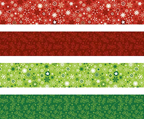 Heyda 204875525 Folding Strips Set for Froebel Stars 1 x 45 cm 4 Assorted Designs Green