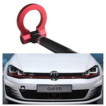 Amazon.co.jp: Dewhelゴルフ7牽引フック レッド DE-8230 : 車