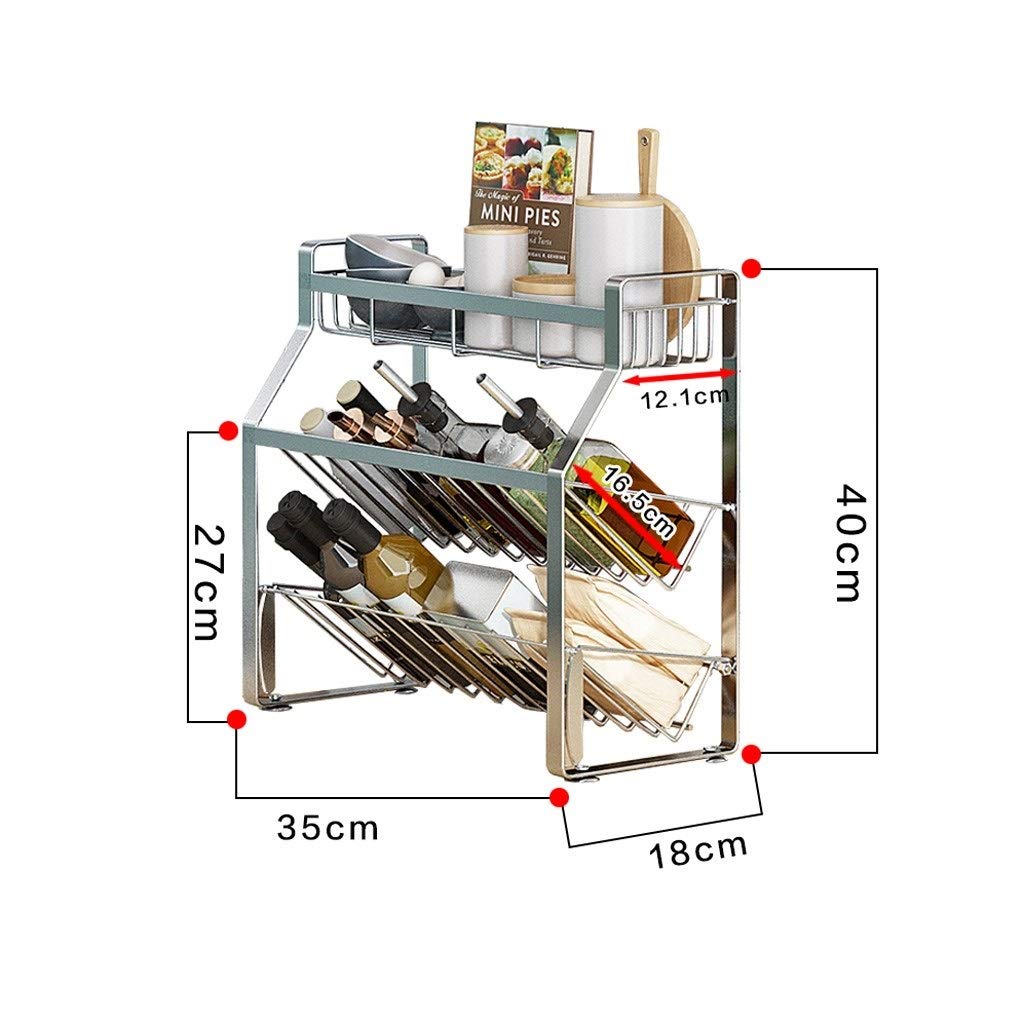 Barattoli Spezie Acciaio Con Macinino Porta Spezie 5 In 1 Con Macinino - Acciaio Inox Per Cucina Organizer Cucina - Foto 10