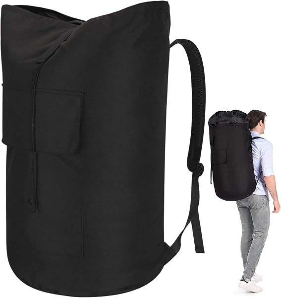 Heavy Duty 115L Laundry Backpack with Shoulder Straps