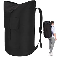 Backpack Laundry Bag 115L Heavy Duty Extra Large College Laundry Backpack Dirty Clothes Bag with Shoulder Straps Laundry