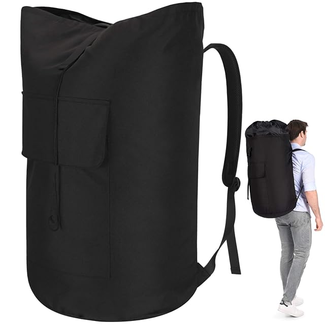 Backpack Laundry Bag 115L Heavy Duty Extra Large College Laundry Backpack Dirty Clothes Bag with Shoulder Straps Laundry