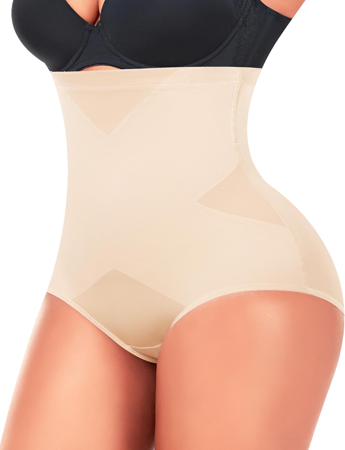 Ganado Tummy Control Shapewear Panties for Women High Waisted Shaping Underwear Body Shaper Slimming Panty Girdle