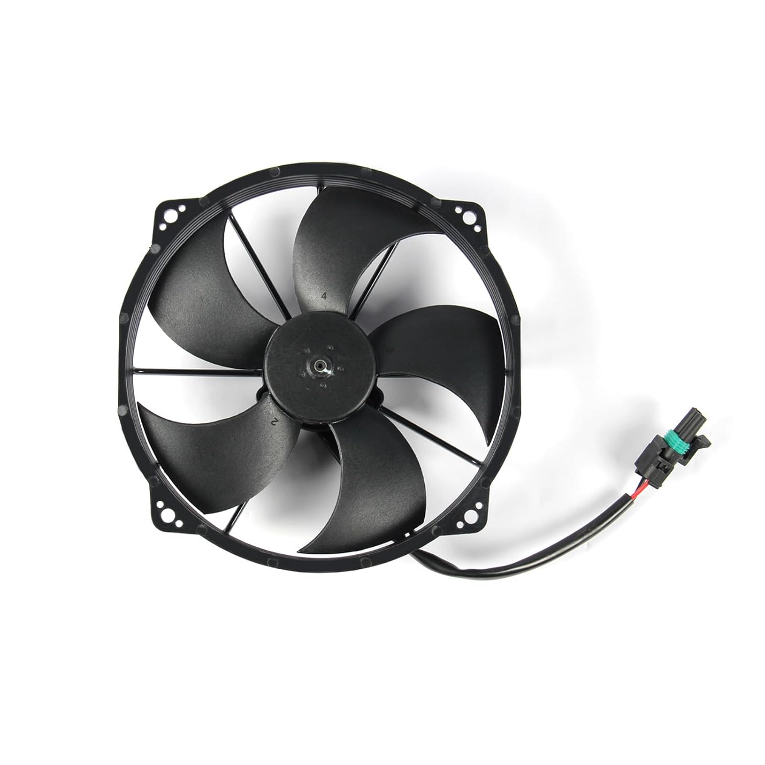 Radiator Cooling Fan 2413007 Compatible with Polaris ATV Sportsman 850 1000 High Lifter 2016-2022#Radiator Cooling Fan Waterproof