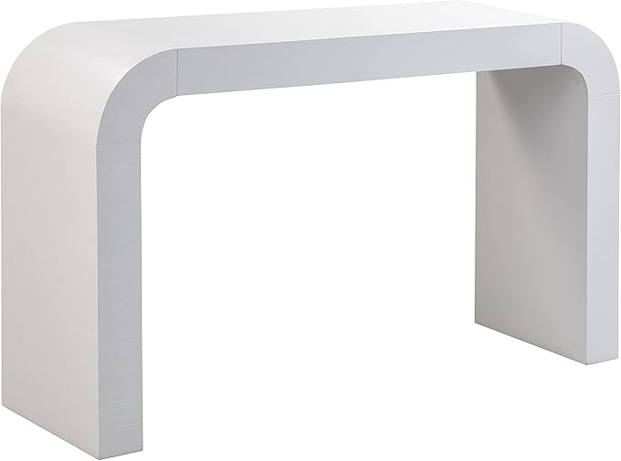 Tov Furniture Hump Wooden 54" Console Table (White) | Living Room Accent Table | Entryway Table product photo