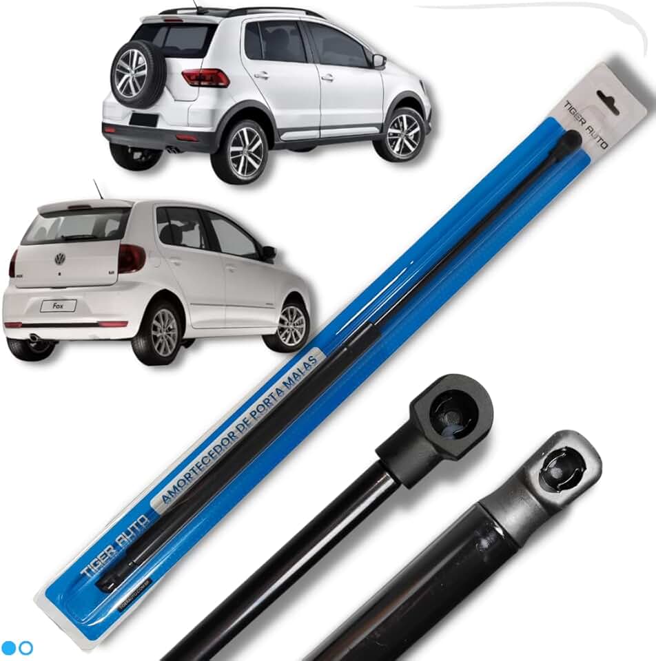 Amortecedor Porta Carro Malas Traseira Par Para Fox e Crossfox 2004 2005 2006 2007 2008 2009 2010 2011 2012 2013 2014 2015 2016