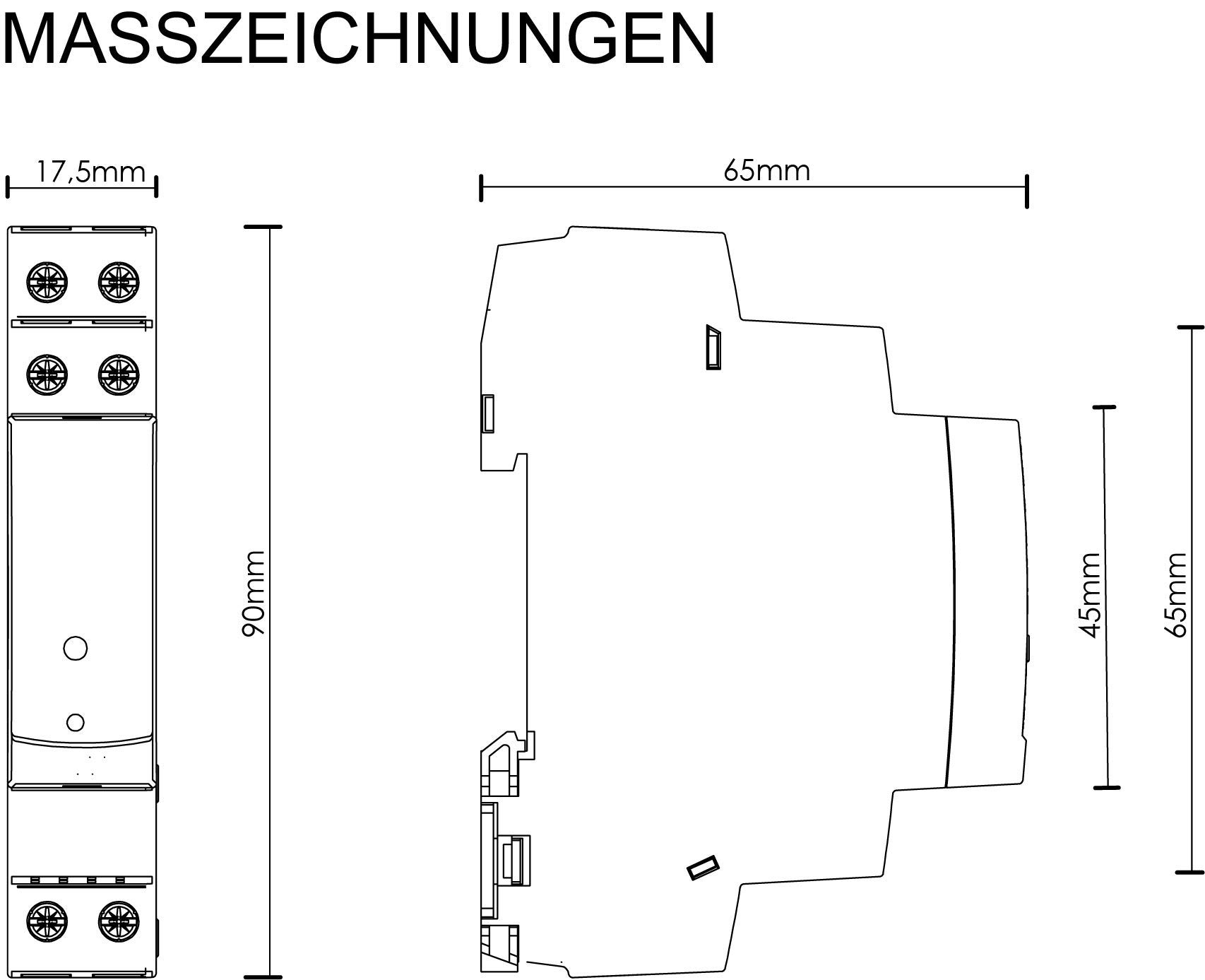 43.02.0005.1 talento smart B10 mini Zeitschaltuhr digital 1 TE App