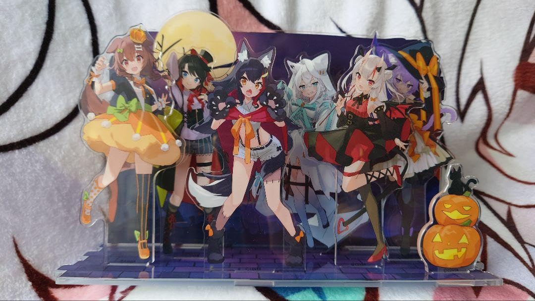 Amazon.co.jp: ホロ OKFAMS ハロウィン コラボ記念 アクリルジオラマ 