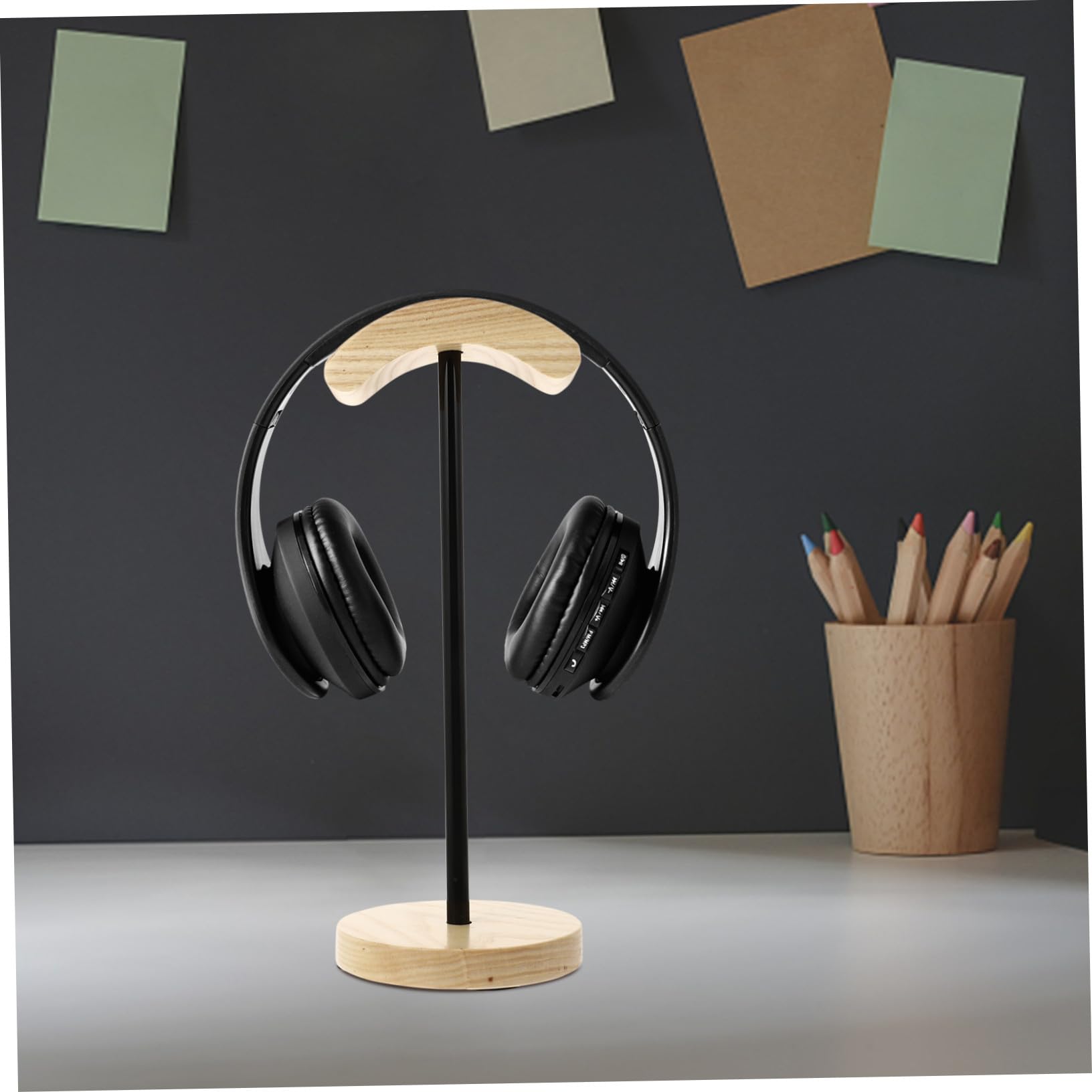 Kopfhörer Halterung Aus Stabiler Headset Für Gaming Büroanwendungen Universeller Kopfhörer Rack Mit Mittlerem Säulen Design