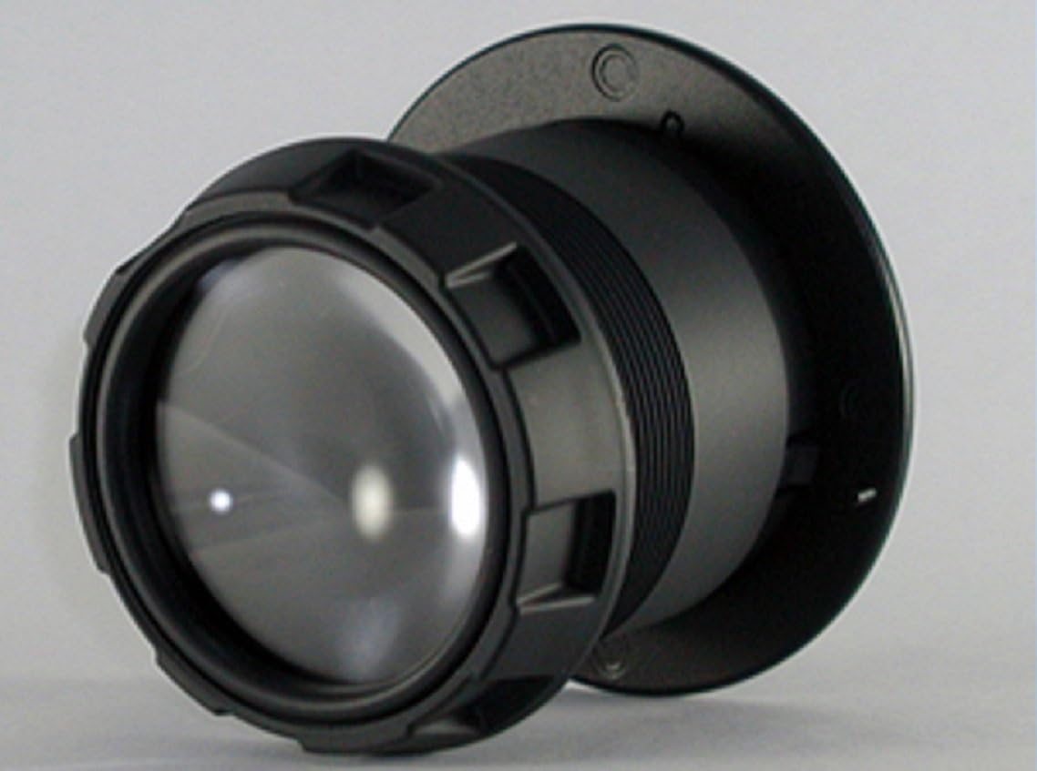 DS1000 Charcoal Door Scope Viewer - 168 degree wide angle view
