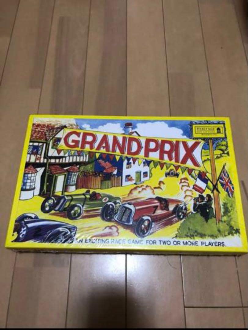デッドストック　GRAND PRIX（復刻版）ボードゲーム 人生ゲーム すごろく Amazon | 復刻ゲーム 1930年代 カーレースすごろく 復刻版 GRAND PRIX
