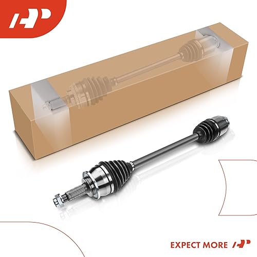 Miniatura 9 de A-Premium Conjunto de eje de eje CV compatible con Subaru Impreza 1993-1994, H4 1.8L, FWD, transmisión manual, lado delantero del conductor o del