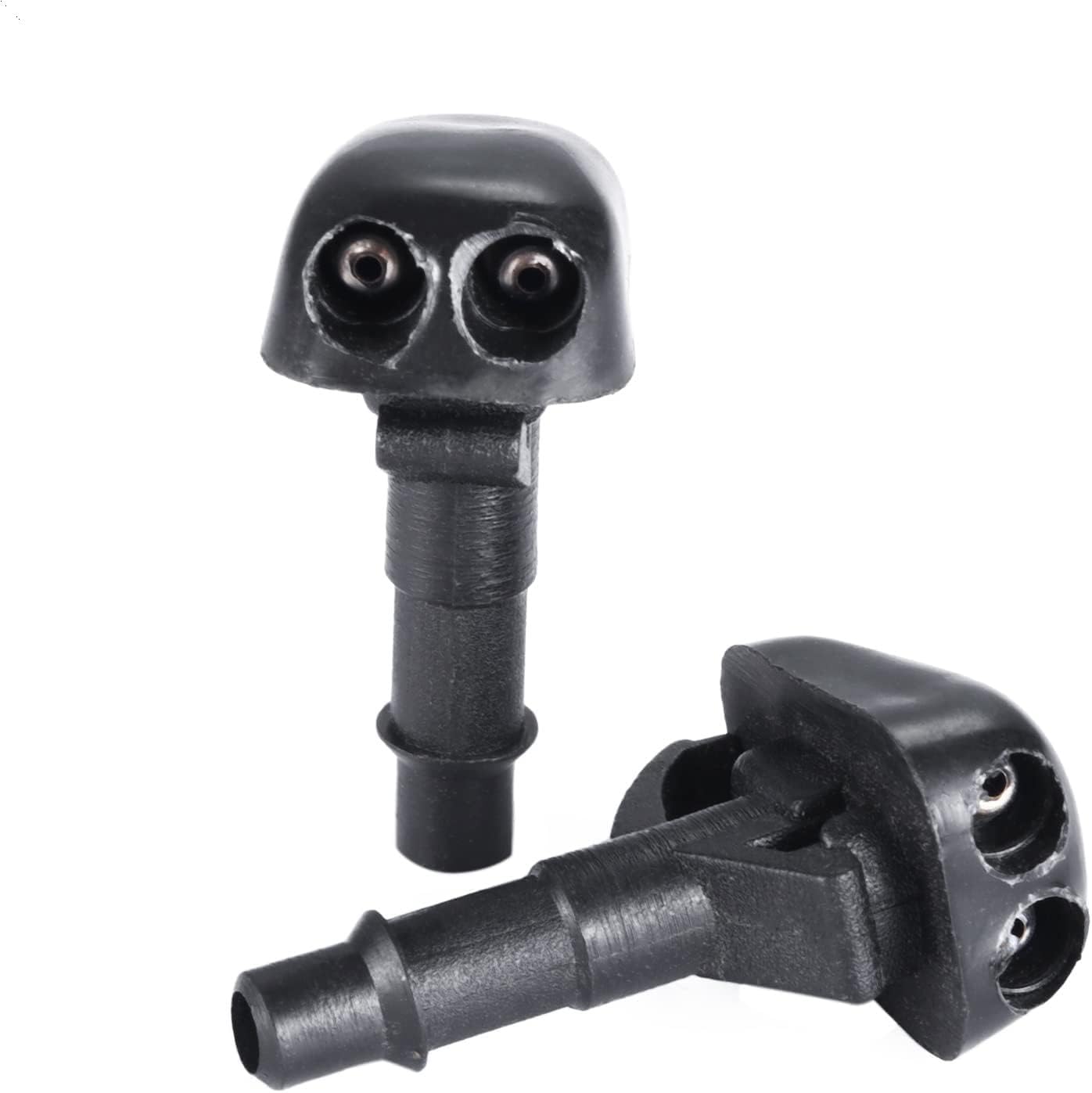 Car Windshield Washer Nozzles for Mitsubishi Pajero Shogun, Windscreen Wiper Washer Spray Jet Kit ABS Plastic Replacement Accessories