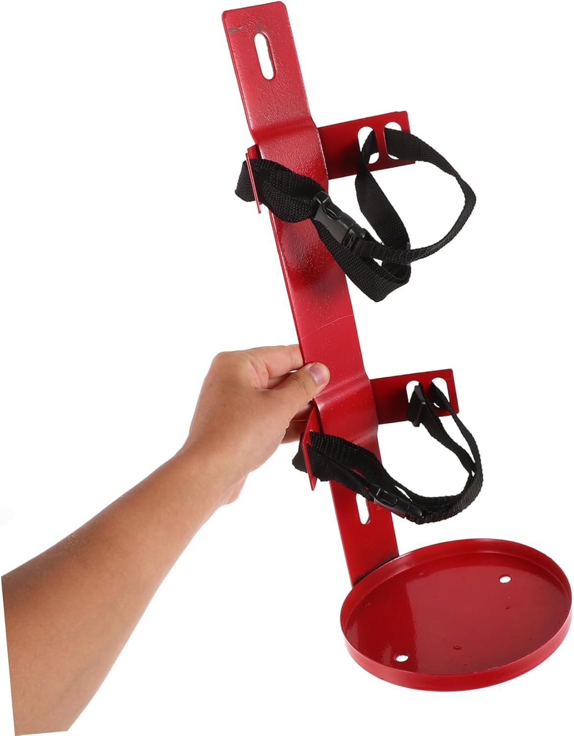 Universal Fire Extinguisher Mount Durable Strap Heavy Duty Bracket for Vehicles Trucks and Easy Installation and Compact Design