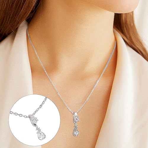 Miniatura 33 de SUPERFINDINGS 10 Styles 40Pcs Pinch Clip Bail Clasps Brass Pinch Clips 12/13/16.5/17/24mm Bail Clasp Dangle Charm Bead Pendant for Necklace Jewelry