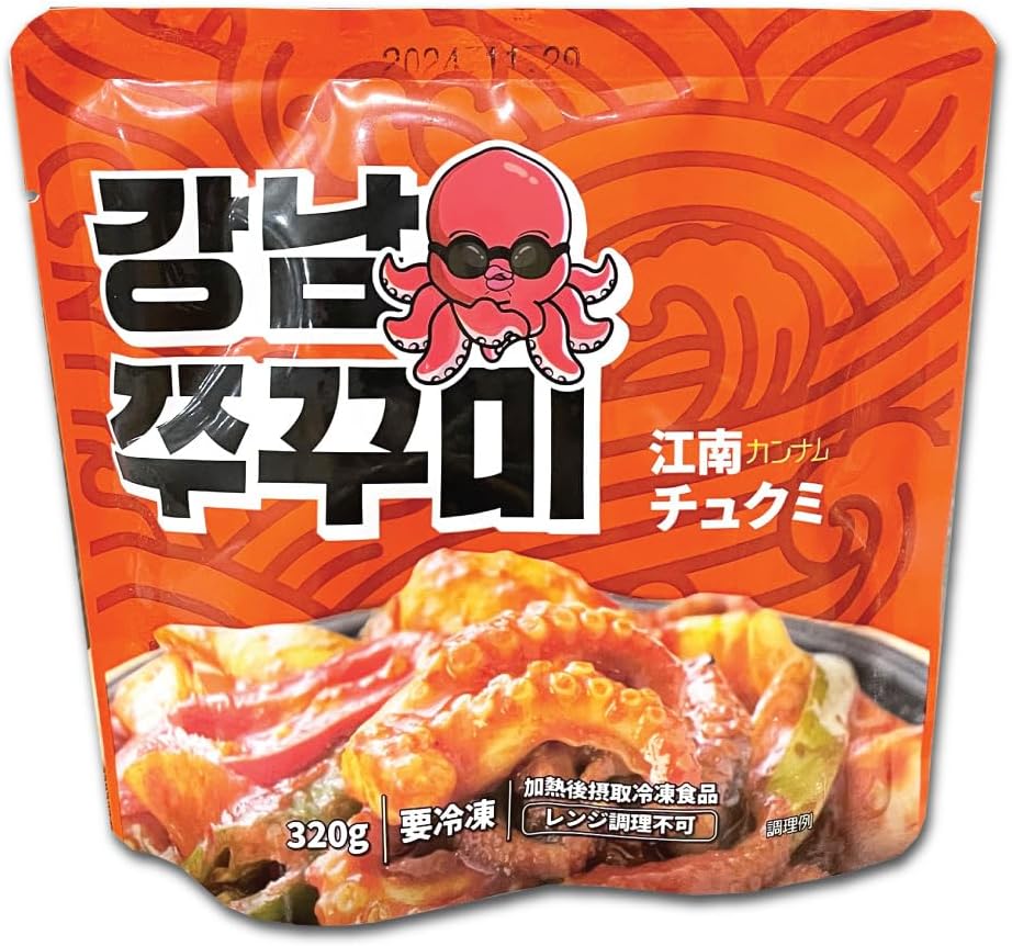 冷凍 江南チュクミ (イイダコ炒め) 320g 5袋セット / カンナムチュクミ 韓国料理