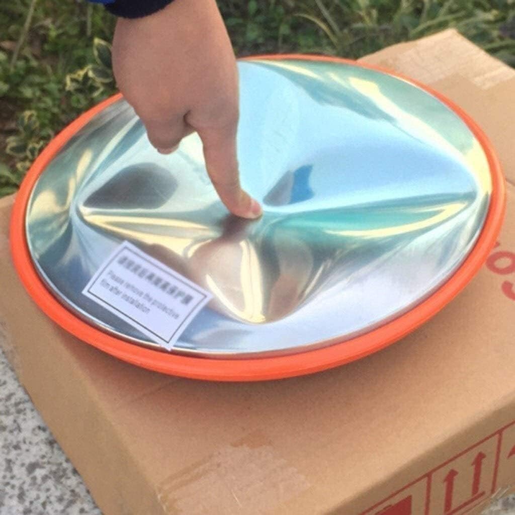 Convex Traffic Safety Mirror Parking Lot Blind Spot Mirrors, Highway Mountain Road Convex Unbreakable Traffic Mirrorroads Car Turning Mirror/60Cm