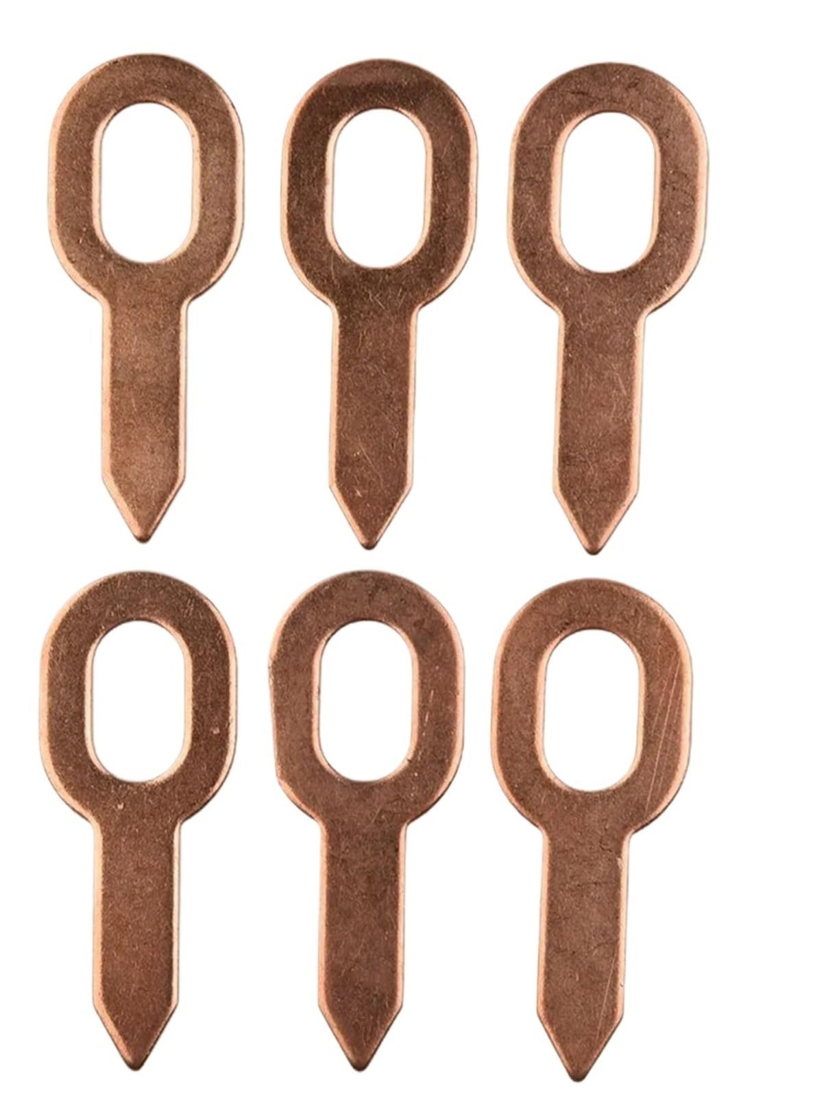 Dent Pulling Straight Washer 300pcs Copper-Plated Dent Puller Rings for Spot Welding - Car Body Panel Repair Tools