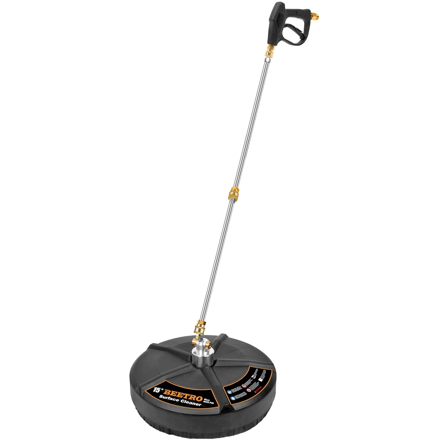 BEETRO 15 inch Pressure Washer Surface Cleaner 4000 PSI