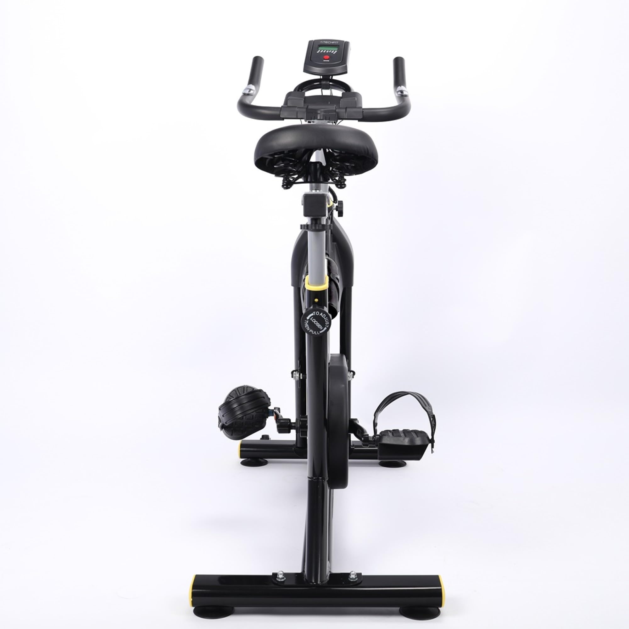 TechFit SBK800B stacjonarny rower treningowy do użytku wewnątrz z kołem zamachowym 8 kg, sprzęt do ćwiczeń w domu, trening cardio