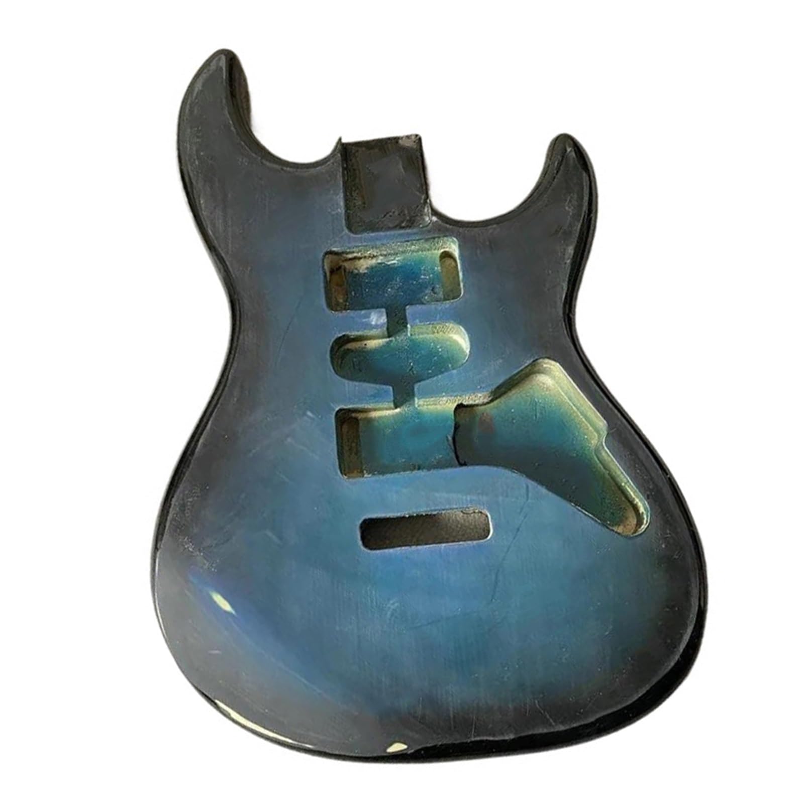 Corpo Della Chitarra Principianti Adulti Professionisti Fai Da Te Parti Per Chitarra Corpo ST Colore Blu