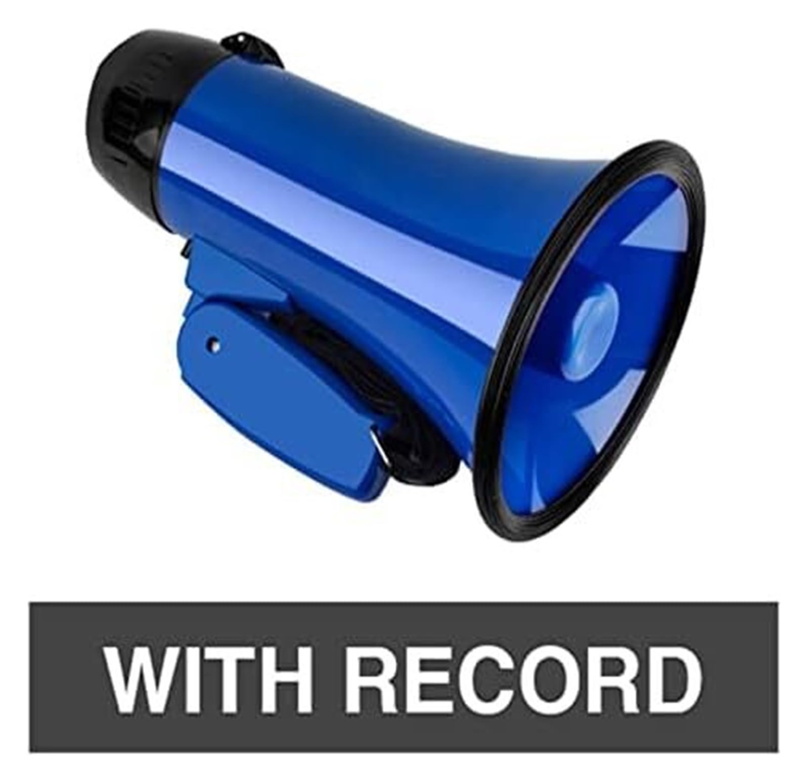 Megafono, megafono, Altoparlante megafono da 20 Watt, Voce megafono e modalità di Registrazione, Ottimo per annunci all'aperto