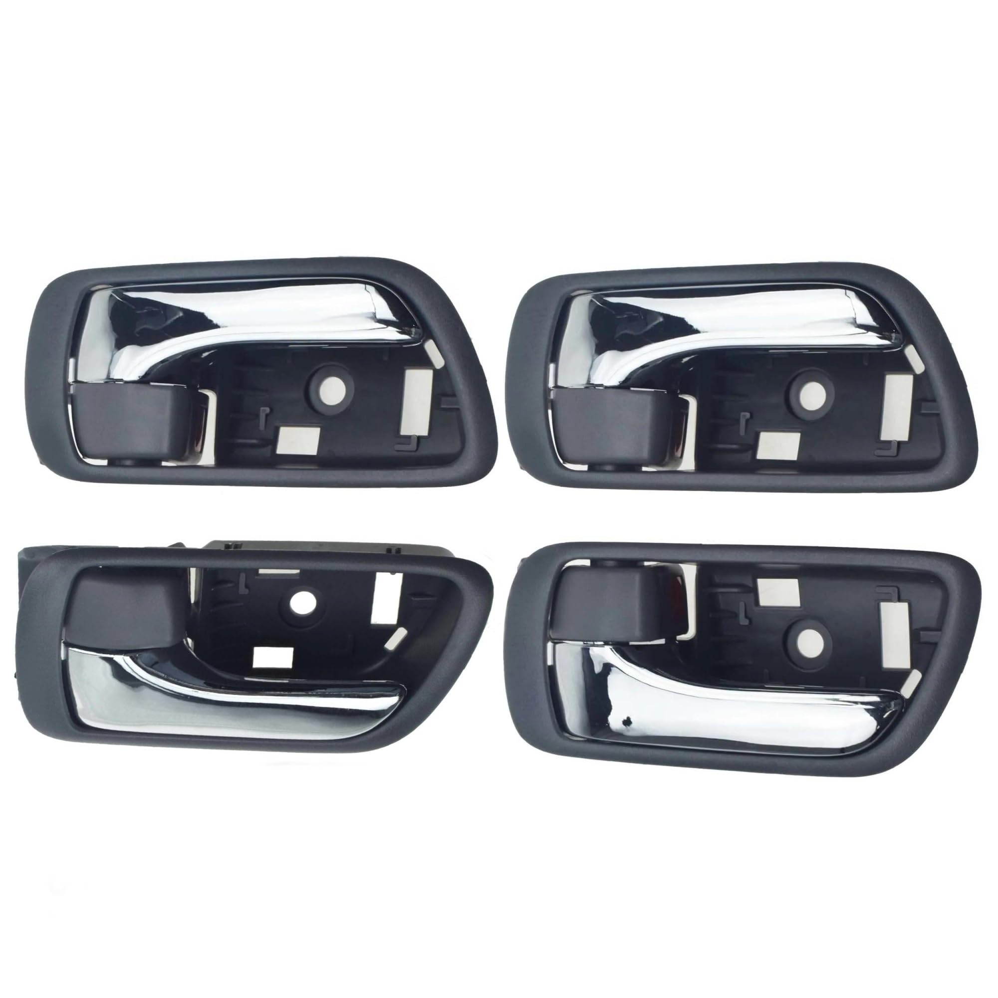 POQWERIQ Car Inside Interior Door Handle Front Rear Left Right for Toyota for Camry 2002-2006 2.4L 3.0L .3L 69205-33030, 69206-33030