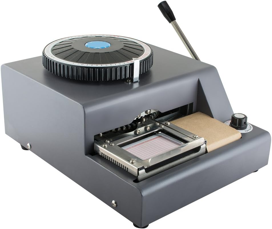 Embossing Machine ，Vinmax 72 Characters Card Letters Manual Embosser