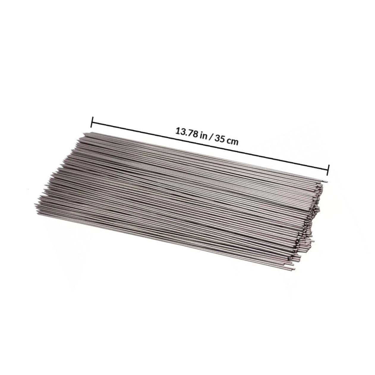 Spiedini Rotondi Resistenza alla Corrosione e Alte Temperature in Acciaio Inox 304 100 Pezzi per Barbecue per Grigliate e Picnic All'aperto