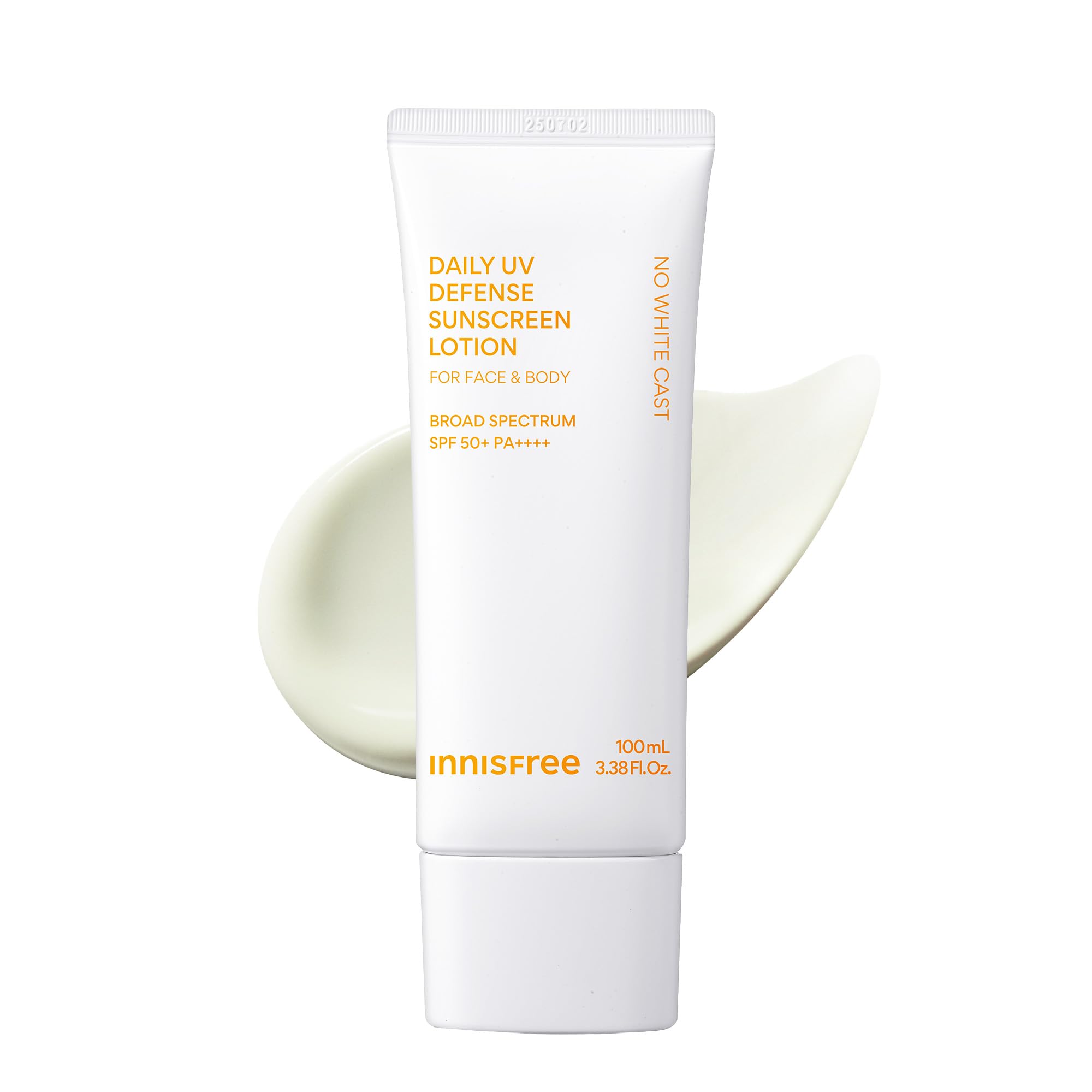 innisfree Daily UV Defense Sunscreen SPF 50+ PA++++, Korean Face Sunscreen, Invisible Finish, Broad Spectrum, No White Cast, Lightweight, Hydrating, Available in Gift Sets & Jumbo