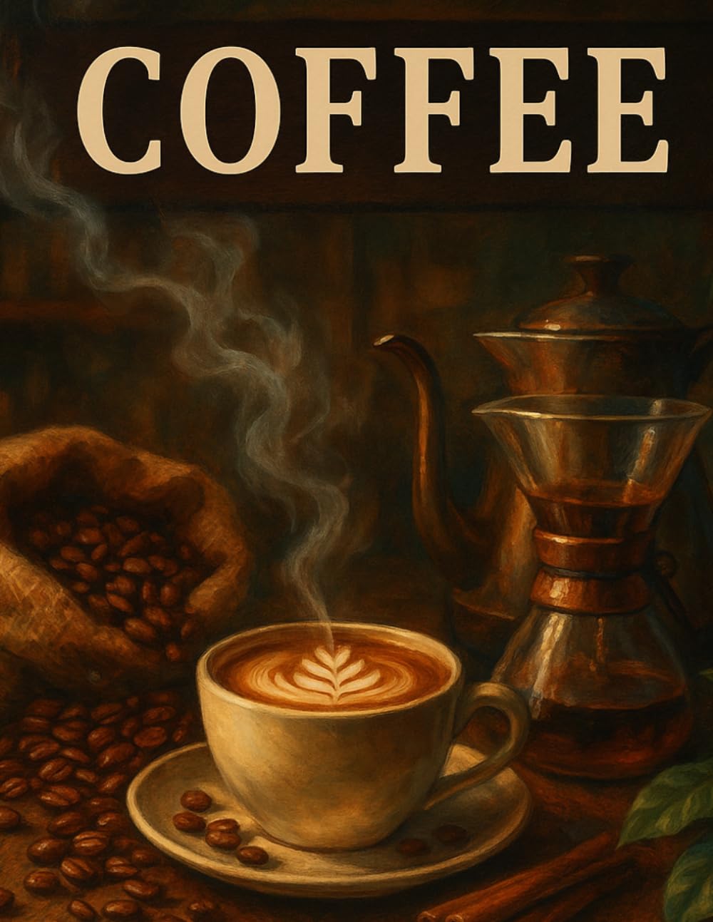 Coffee Word Search Puzzle Book for Adults: 72+ Puzzles • Mixed Difficulty • Large Print • Bonus Puzzles • Answers in Back (Kemsden Press Word Search Puzzle Books for Adults)