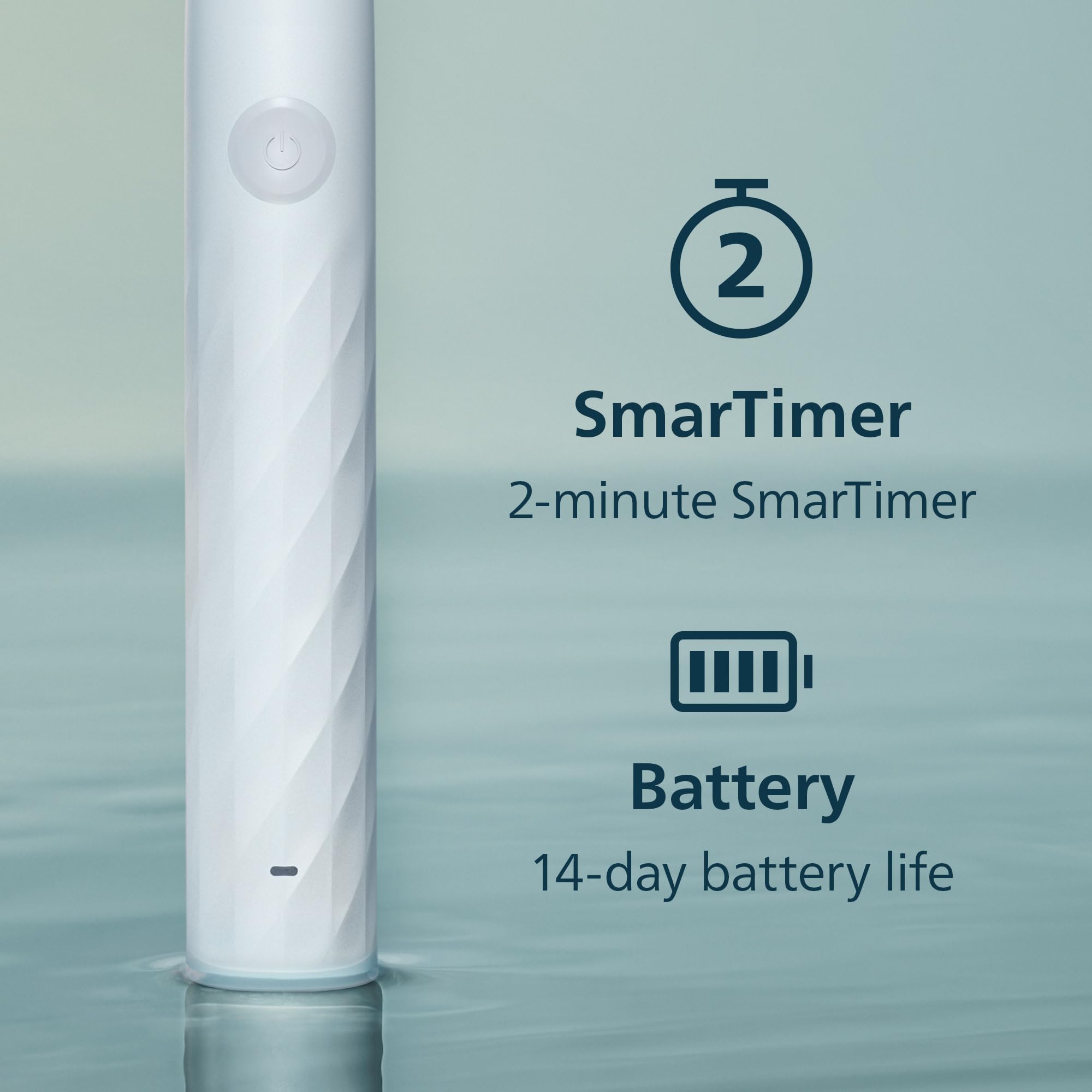 Philips Sonicare 1100 Brosse à dents électrique Blanc HX3901/01