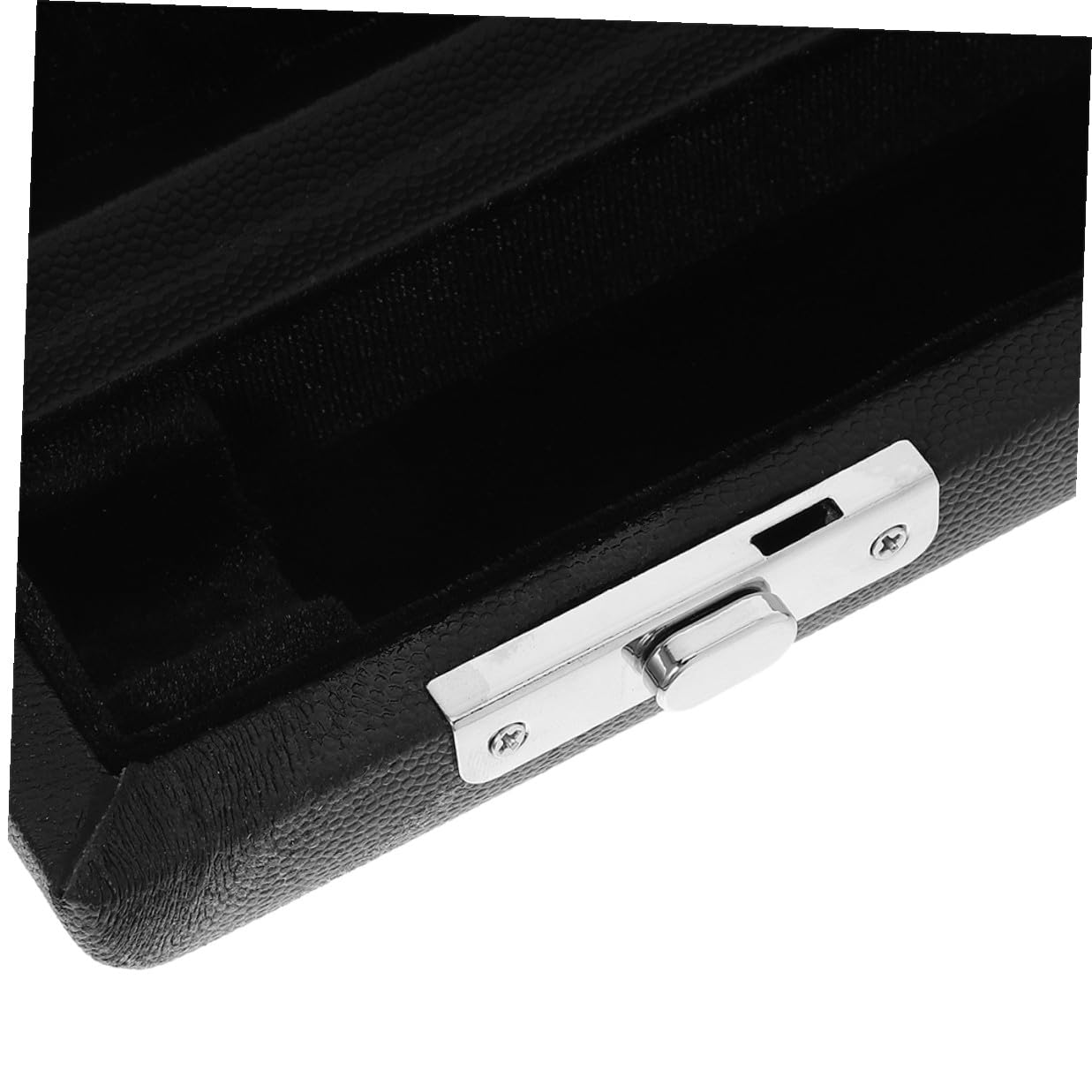 PRETYZOOM Étui Rigide pour Piccolo 16 Trous en Polyuréthane Noir avec Doublure Douce – Boîte de Rangement et Transport pour Flûte à Bec – Lot de 2 – Protection les Chocs Usage