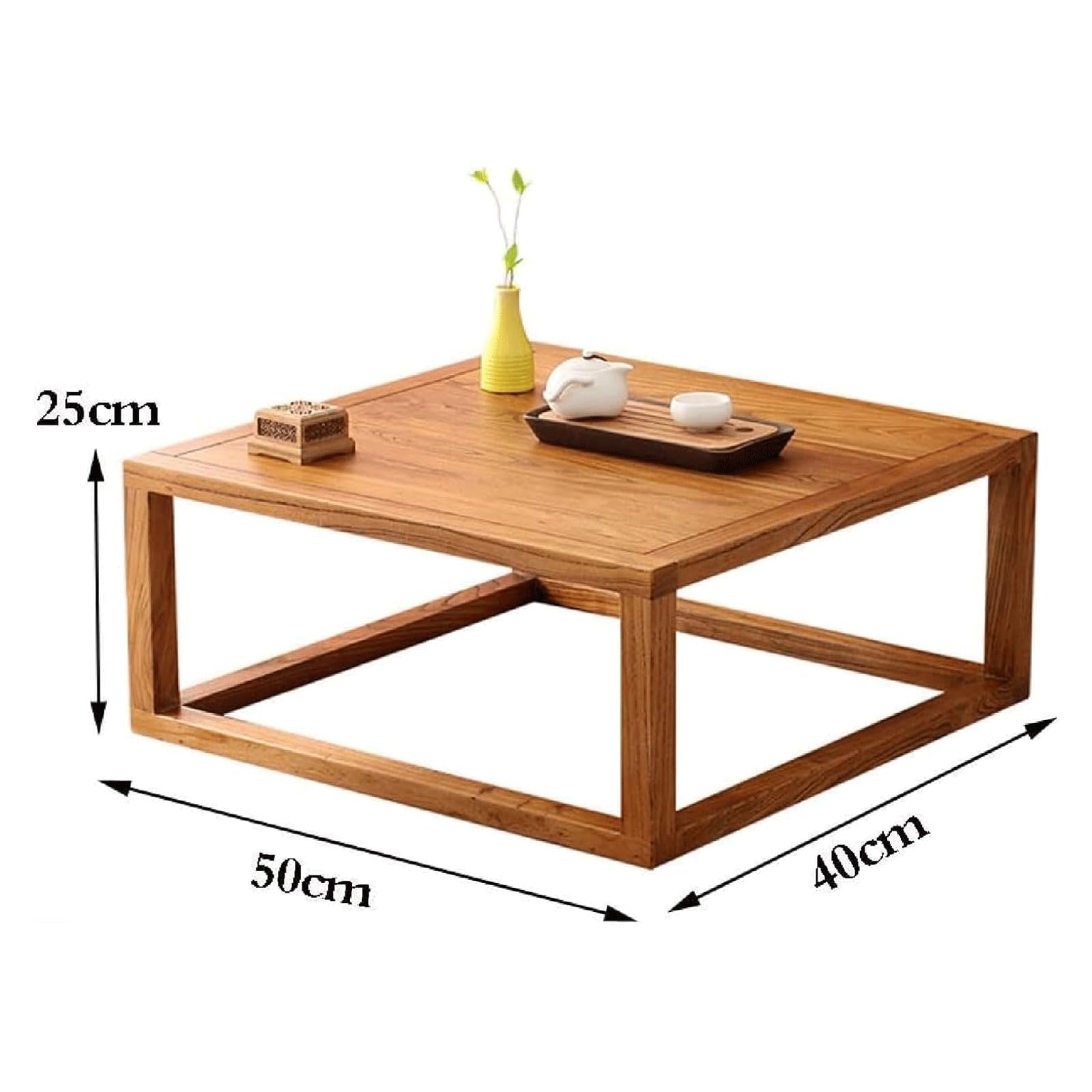 Amazon.com: JDXQBLD Beech Wood Floor Tables Square Coffee Table